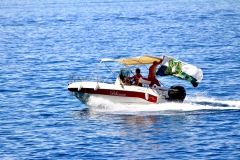 vor der Insel Crew in Kroatien.