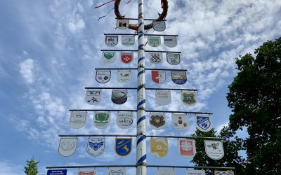 Maibaum aufstellen